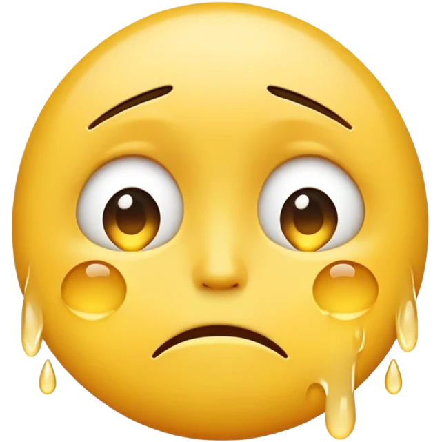 Create a crying emoji emoji