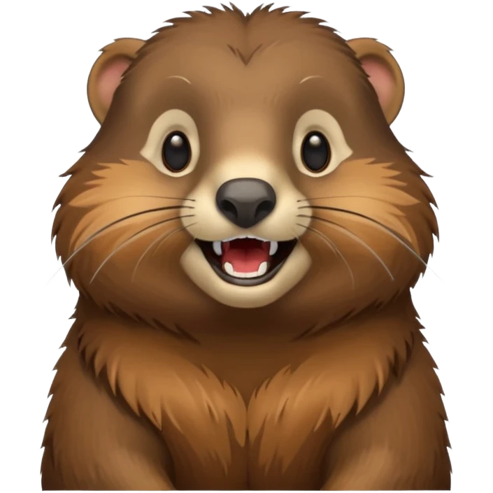 Murmeltier mit Zähnen emoji