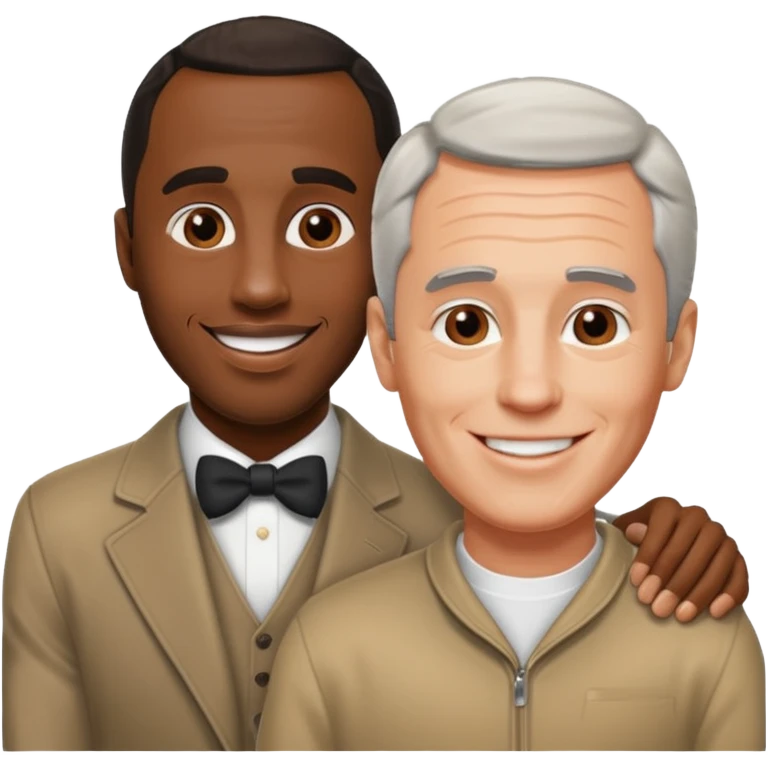 Diddy and Epstein  emoji