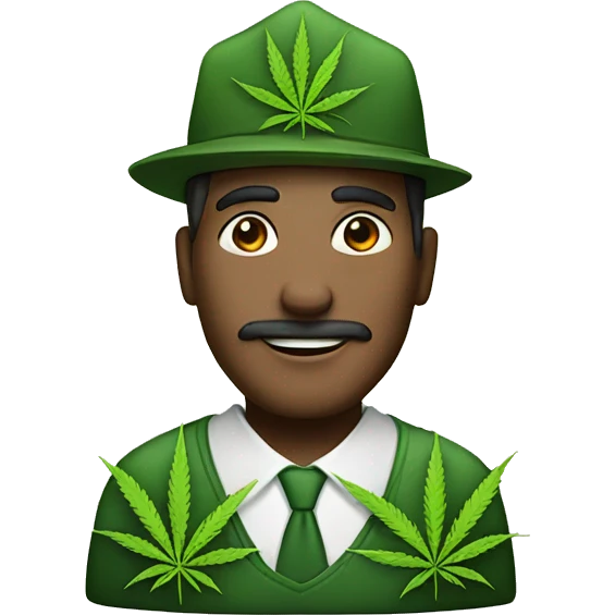 Cannabis grower emoji