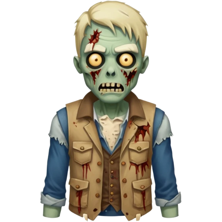 zombie in vests emoji