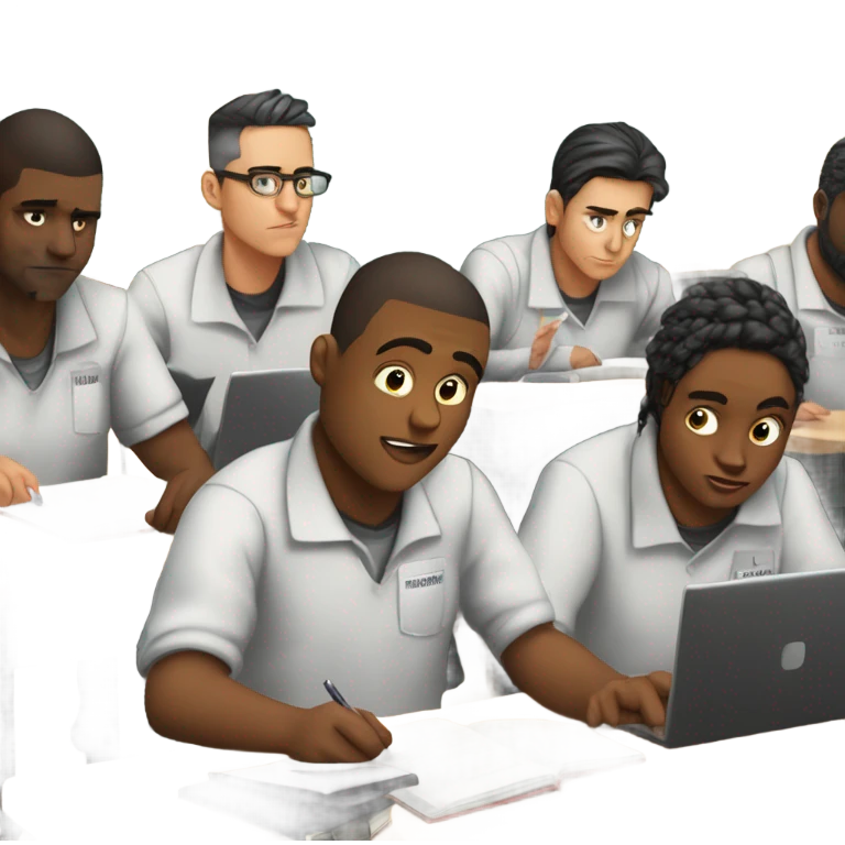 Prisoner college emoji