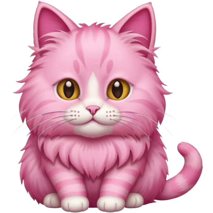 pink cat emoji