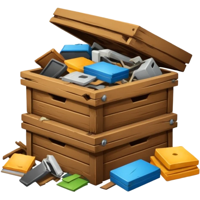 Waste furniture emoji