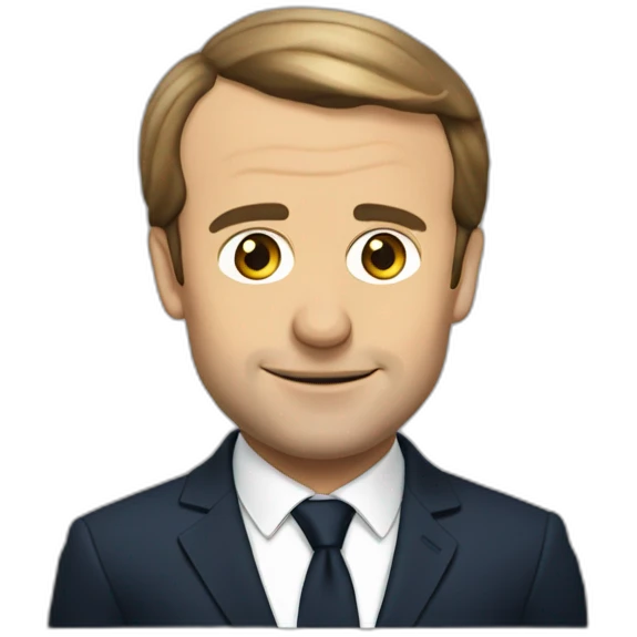 Macron qui jure emoji