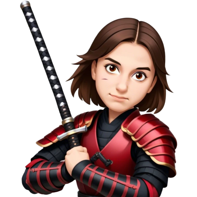 Fierce Samurai emoji