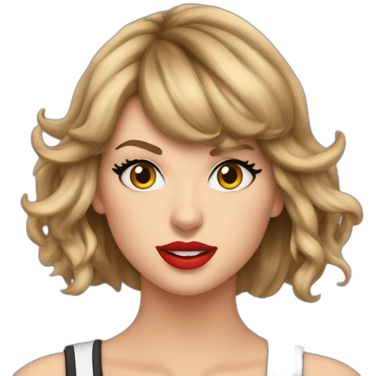 taylor-swift-bj-face emoji