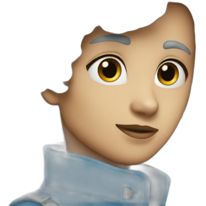 coeur bleu emoji