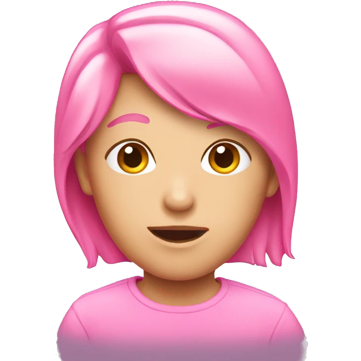 Pink emoji emoji