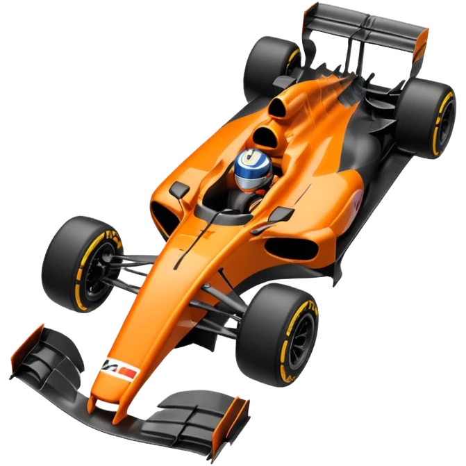 formula one mclaren emoji