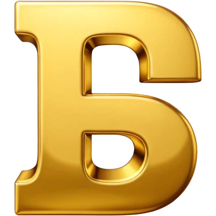 G59 Text emoji image wirtten in 3d gold letters emoji