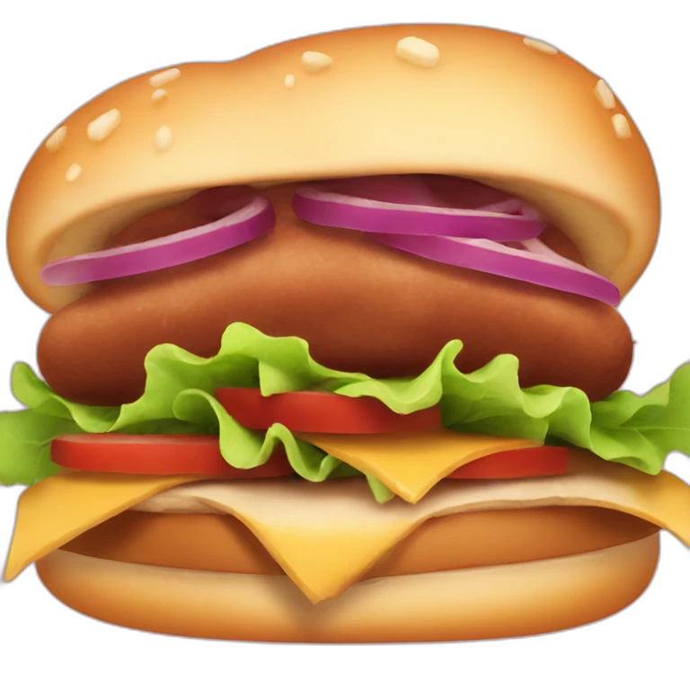 barbecue sandwich emoji