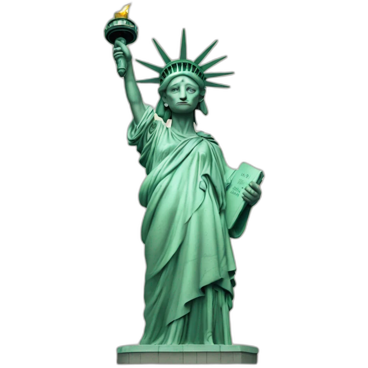 Dobby as Statue of Liberty emoji