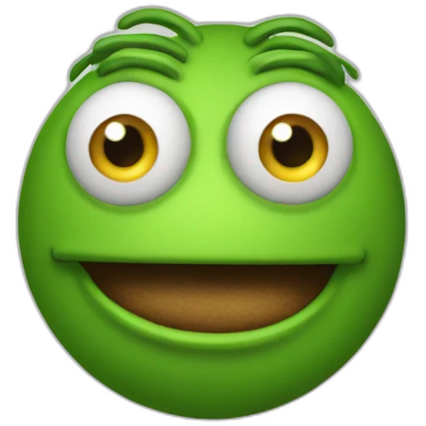 muppet cyclope green  emoji