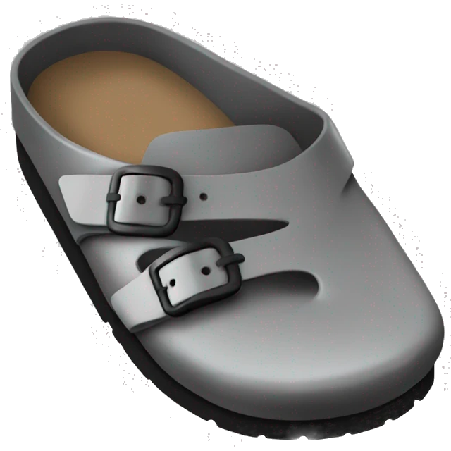 Birkenstock clogs emoji