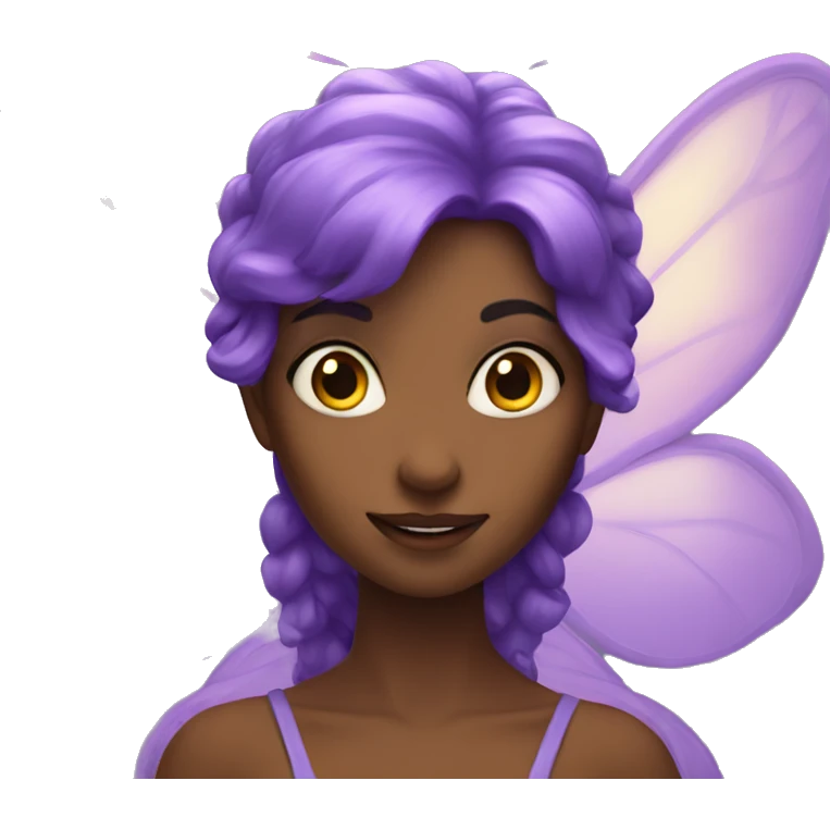 violet fairy emoji