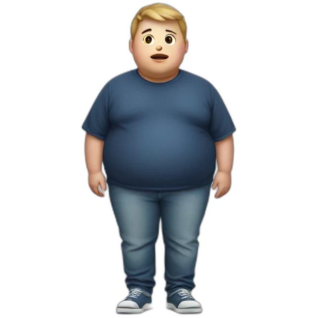 obese kid emoji