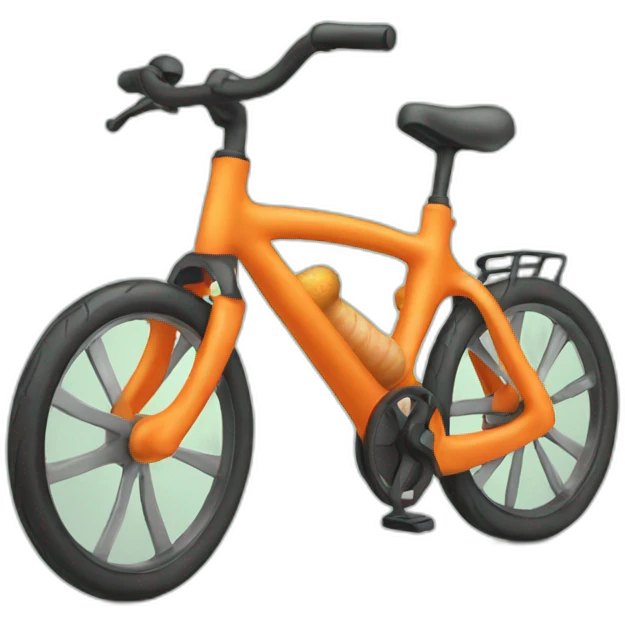 Bike carrot  emoji