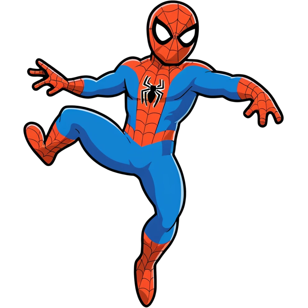 Spider man good night emoji