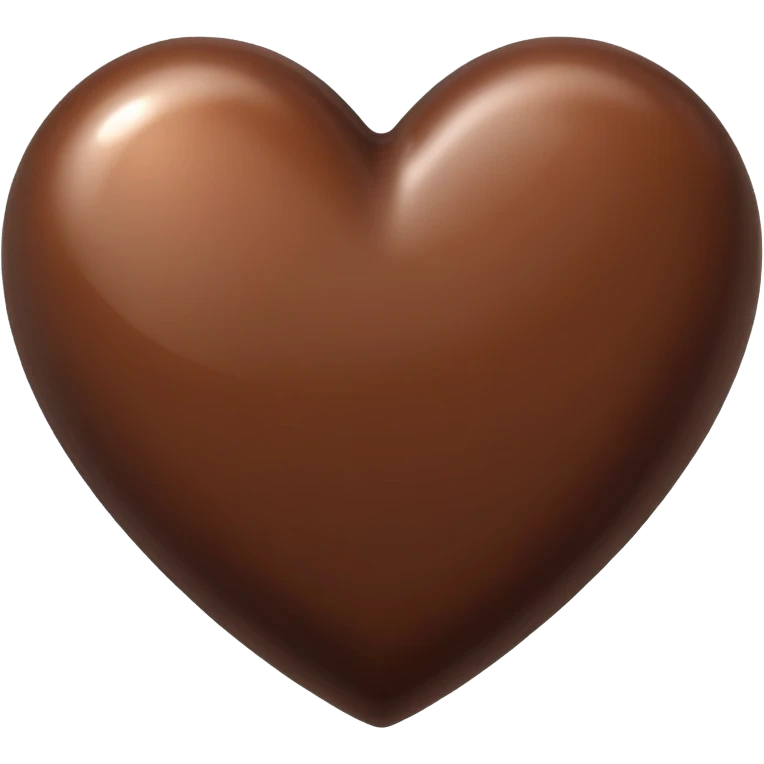 Brown heart  emoji