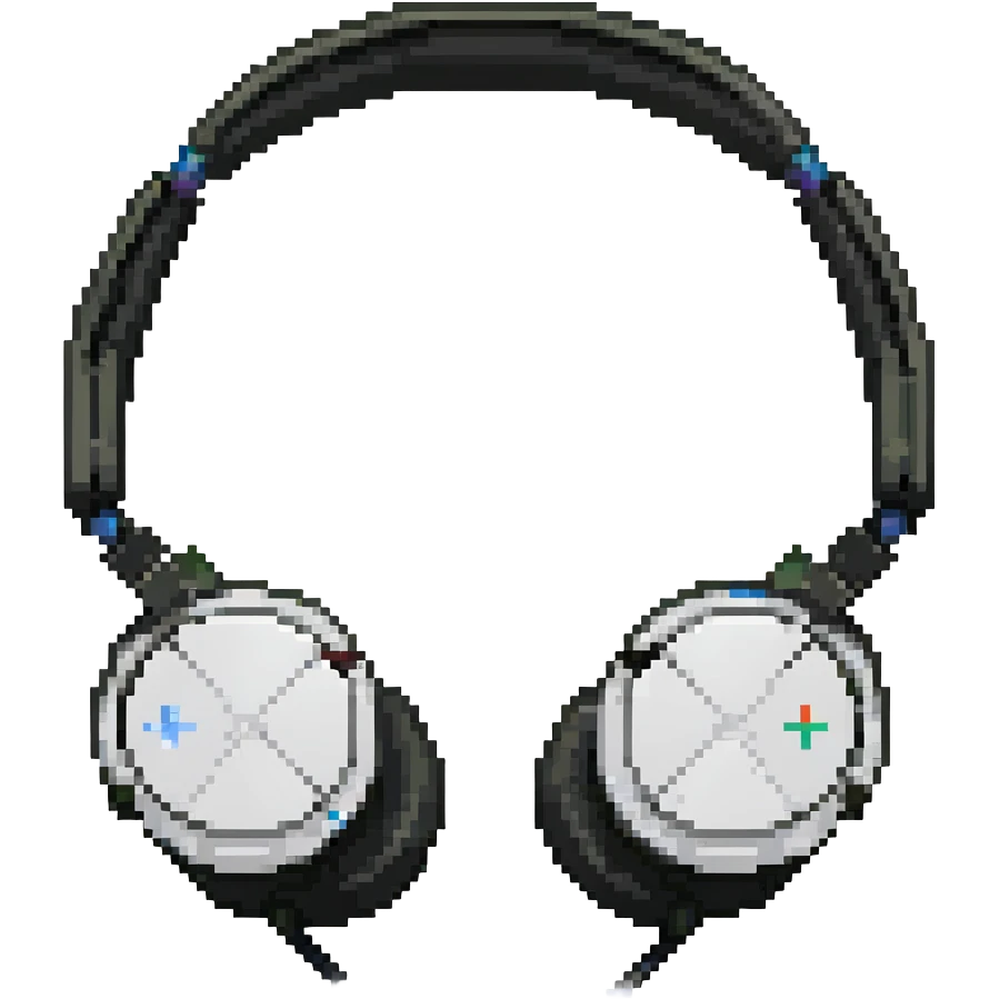 полноразмерные наушники Sony белые, no background emoji