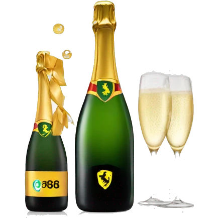 Ferrari champagne  emoji