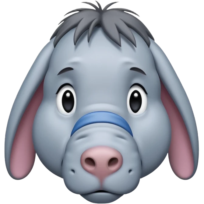 Disney’s eeyore sad emoji