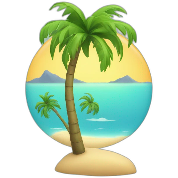 cat palm trees emoji