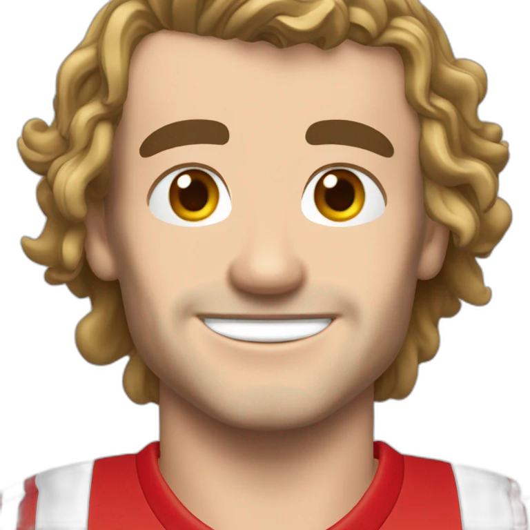 Antoine Griezmann boie une biere emoji