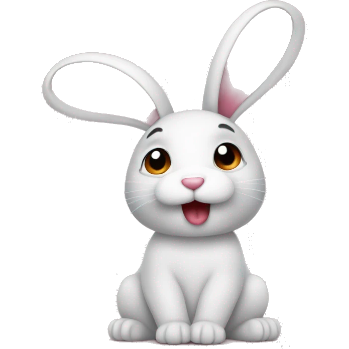 I love you bunny  emoji