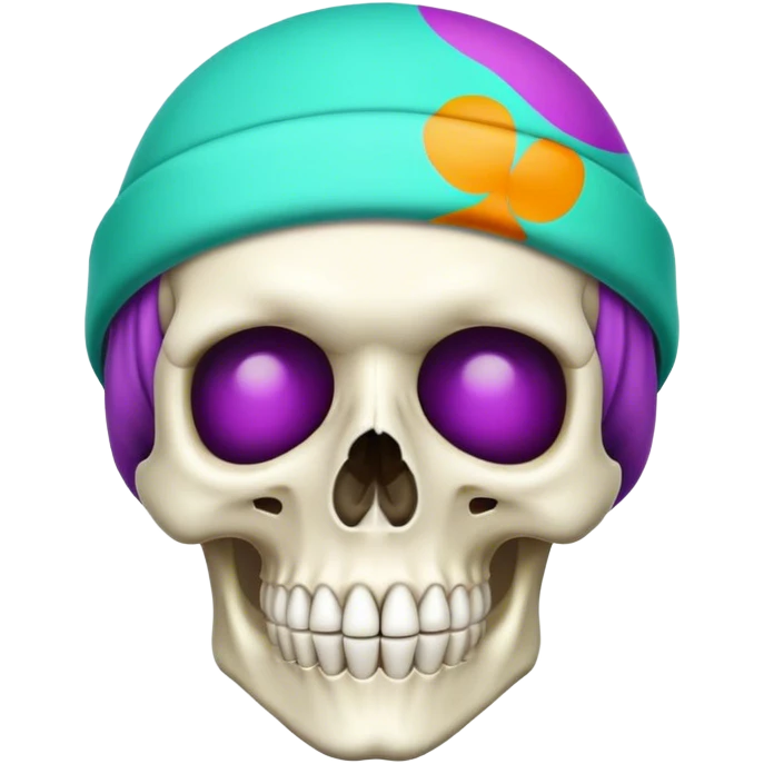 Skullcap emoji