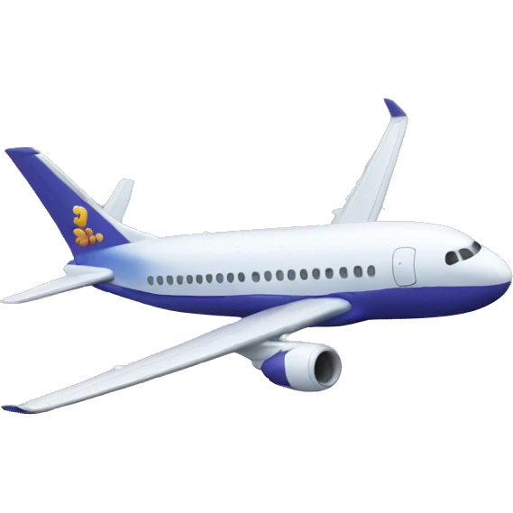 New Year’s Eve plane emoji