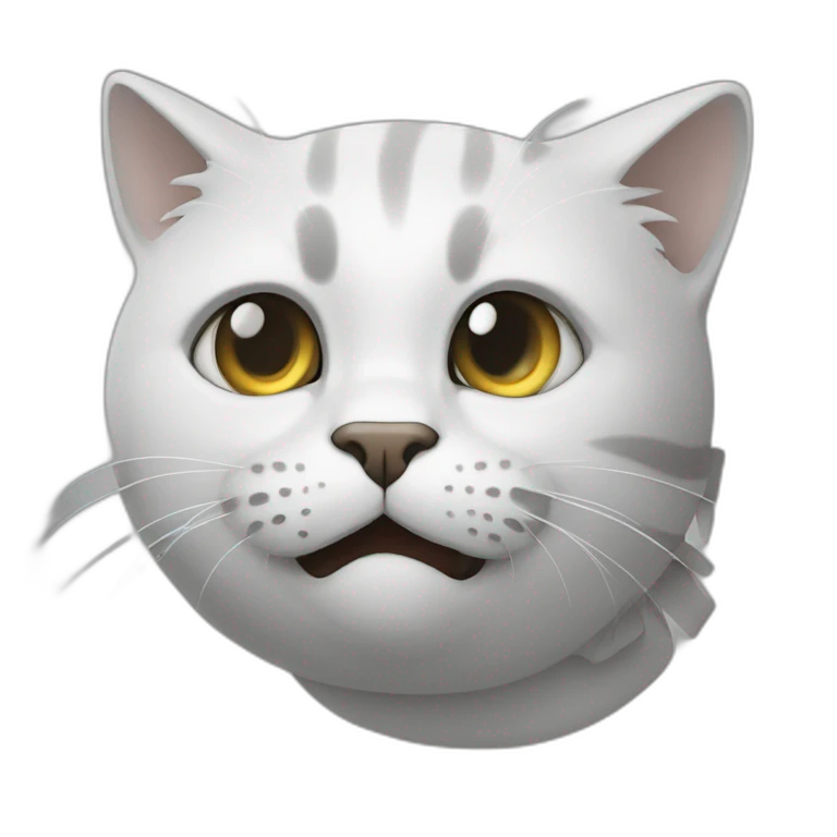 Un chat qui fume emoji