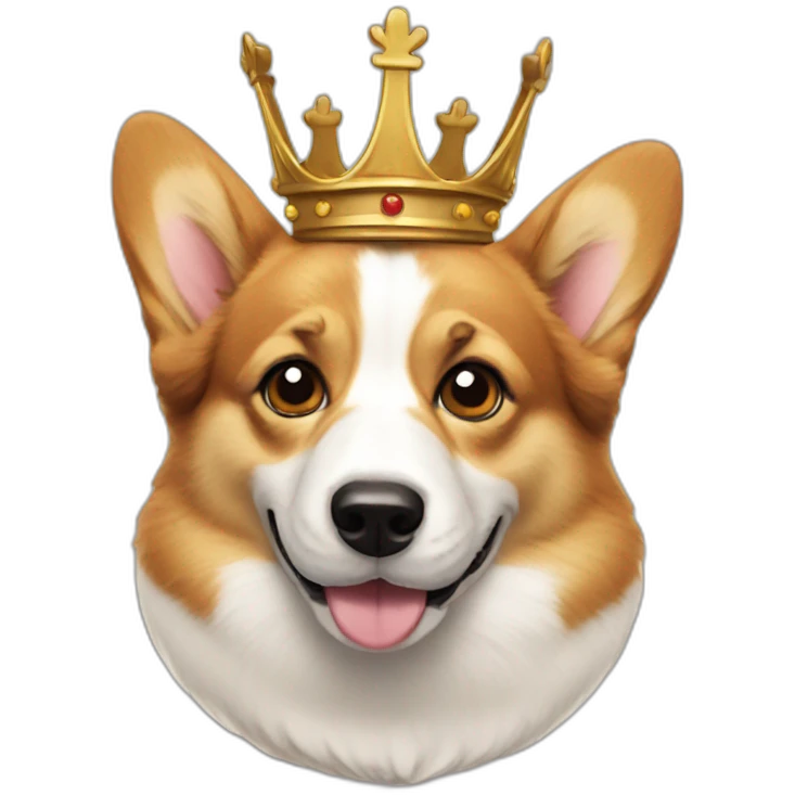 king-corgi emoji