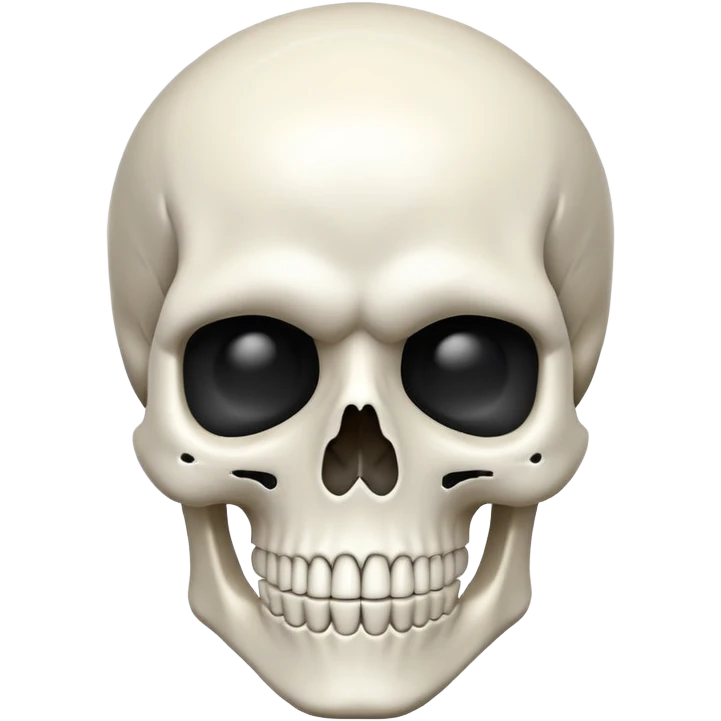 Cool tough skeleton  emoji