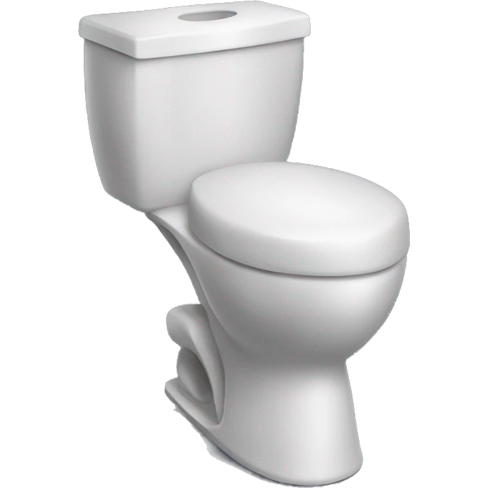 Skibidi toilet with scary mans head sticking out of toilet bowl emoji