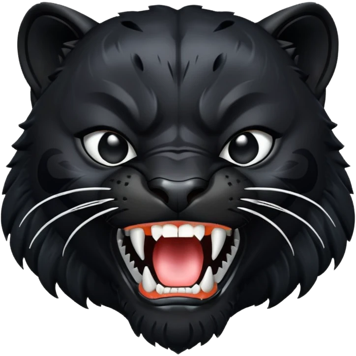 Black panther roar emoji emoji