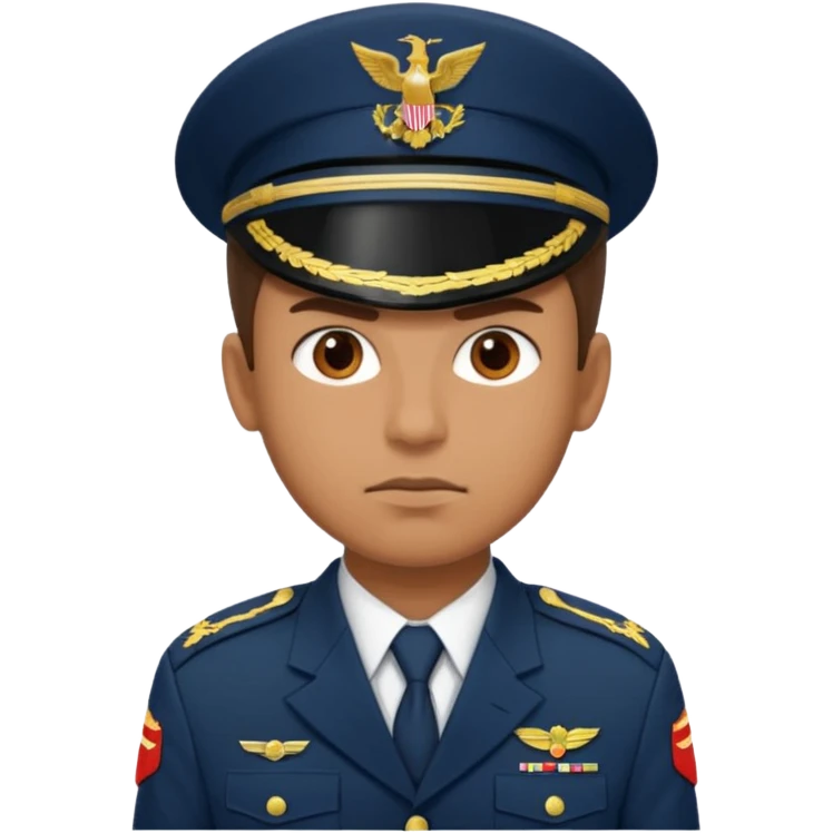 a military guy emoji