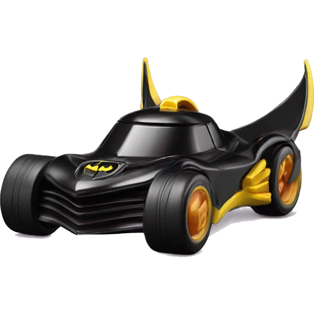   Hot wheel black Batgirl rc car emoji
