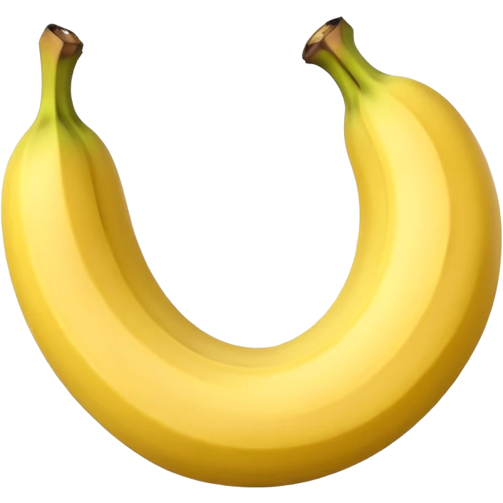 peeled half banana emoji