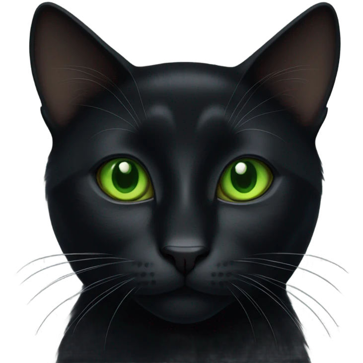 Black cat  emoji
