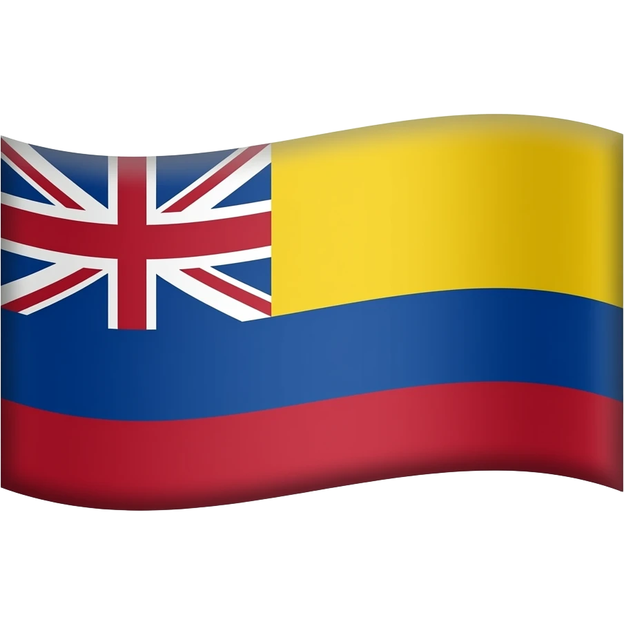 Flag of the Colombian Virgin Islands emoji