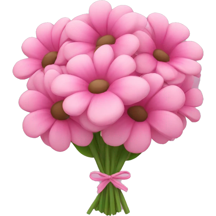 pink flower bouquet emoji