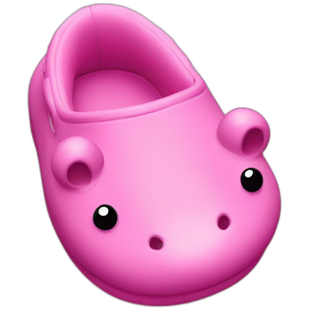 crocs-pink emoji