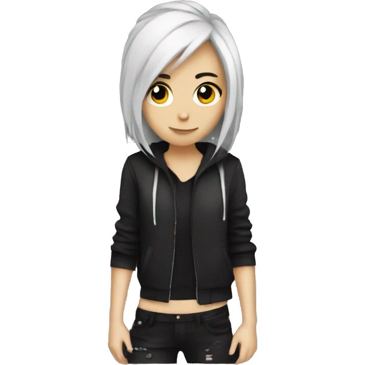Emo girl emoji