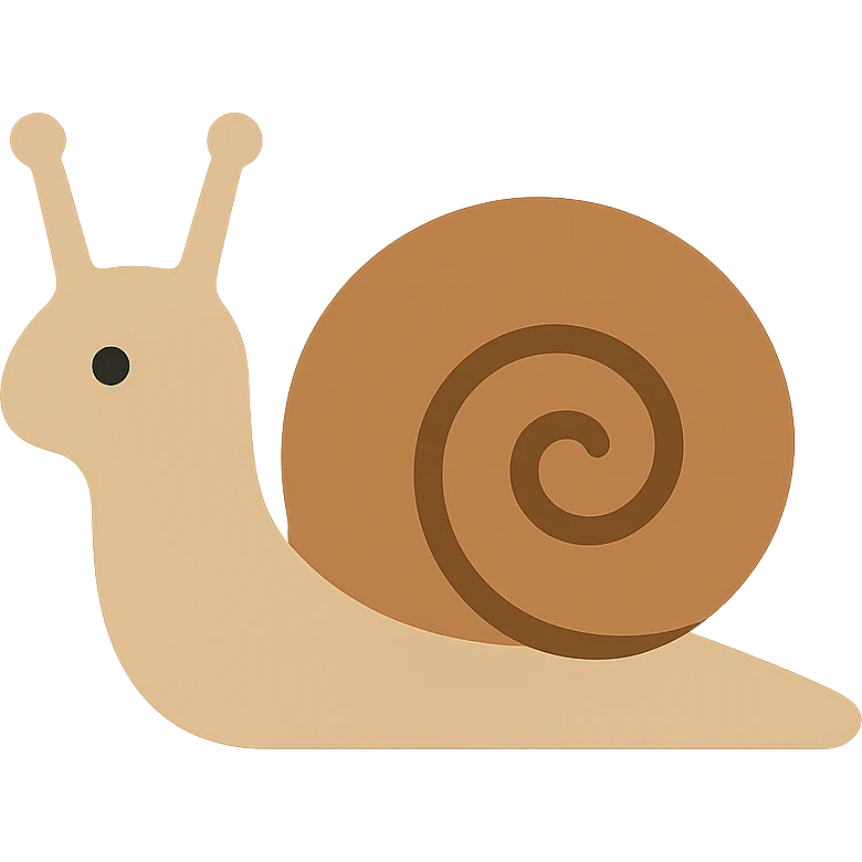 Snail emoji