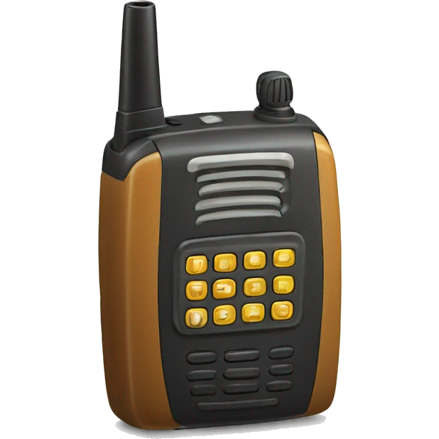 old school walkie talkie emoji