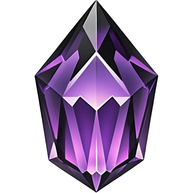 Purplish/black Skyshard crystal emoji