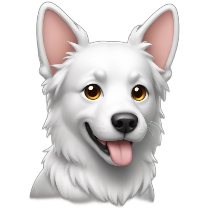 electricity dog emoji