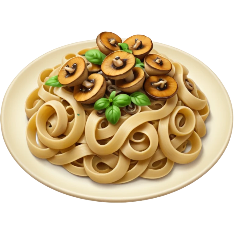 mushroom pasta emoji